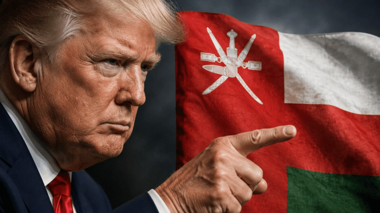 Trump lanza advertencia a Omán por interferir en negociaciones con Irán