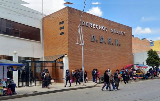 Consejo de la Magistratura investiga 4.070 registros de Derechos Reales en El Alto