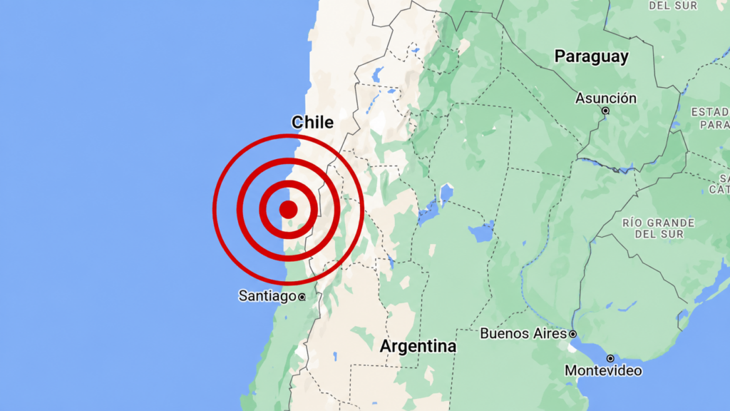 Sismo de 4,3 grados sacude la región de Atacama en Chile