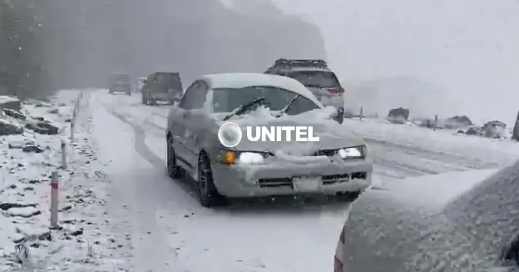 Nevadas y frío extremo en La Paz a partir de la medianoche del lunes