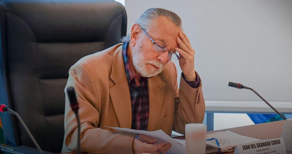 Del Granado advierte sobre la ampliación del estado de excepción