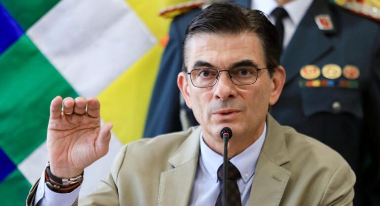 Gobierno busca extender el estado de excepción en Bolivia