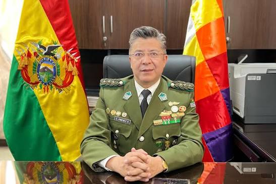 Lucio Jiménez Vargas es nombrado nuevo Inspector General de la Policía Boliviana