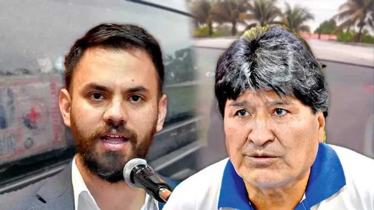Evo Morales llama a la unidad de la izquierda junto a Eduardo Del Castillo