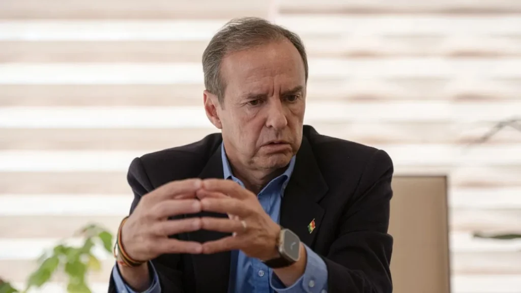 Tuto Quiroga alerta sobre una inminente crisis energética en Bolivia