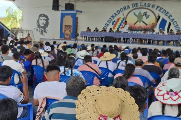 Dirigentes del Trópico de Cochabamba entran en alerta máxima por presunto seguimiento