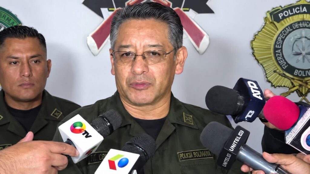 Desplazamiento de Walter Laguna como Subcomandante de la Policía en Santa Cruz