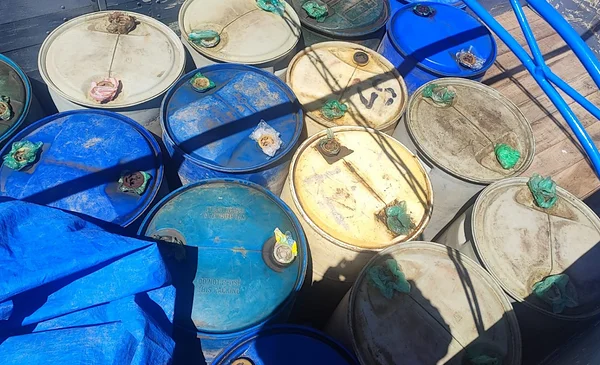 Incautación de 4.600 litros de diésel en Chaguaya