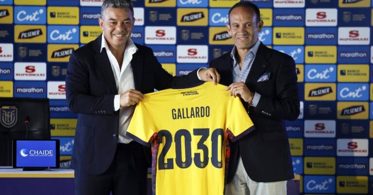 Marcelo Gallardo asume como director técnico de la selección ecuatoriana