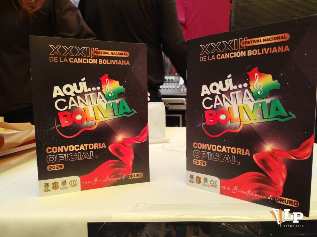 Nuevas tecnologías en el Festival 'Aquí Canta Bolivia 2026'