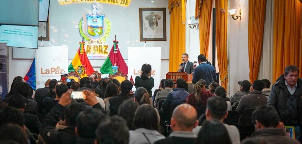 La Paz acoge la presentación de ley sobre financiamiento climático y biodiversidad
