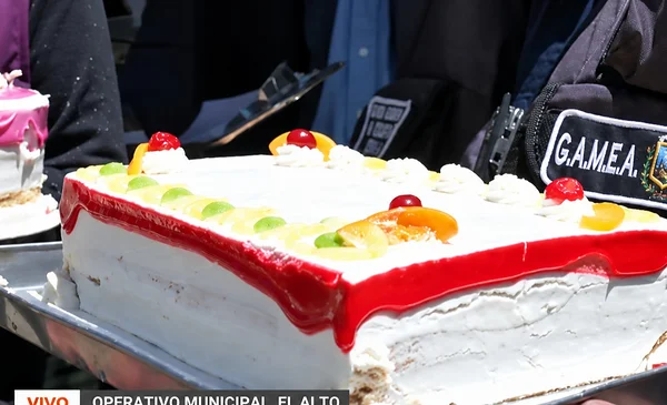 Operativos en El Alto alertan sobre alimentos en mal estado