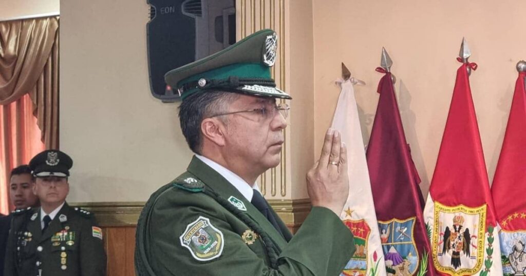 Cambio en la Inspectoría General de la Policía Boliviana