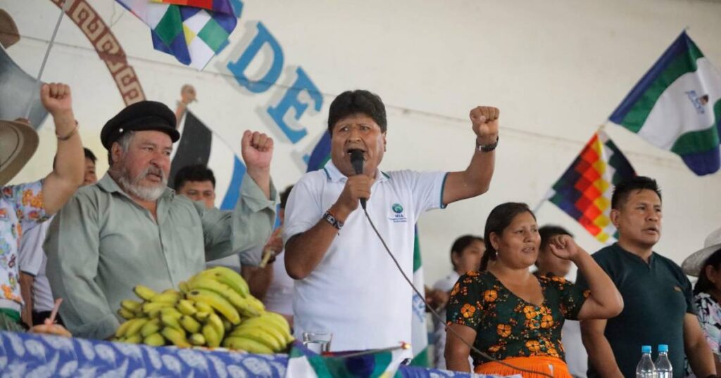 Denuncia contra Evo Morales por amenazas al Gobierno