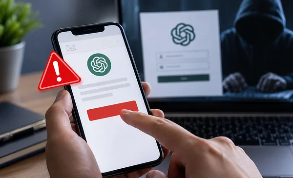 Cuidado con el correo de ChatGPT: podría ser un intento de estafa