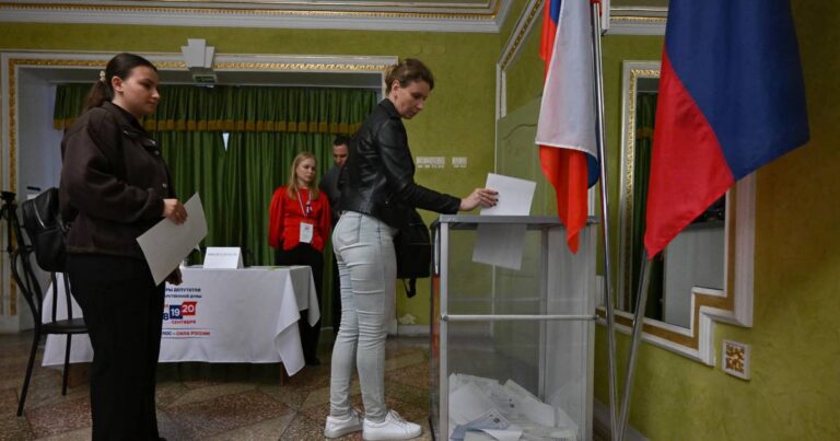 Rusia realiza elecciones parlamentarias en medio de la guerra con Ucrania