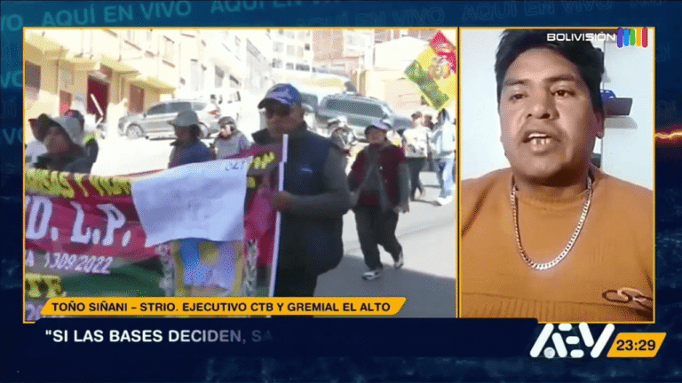 Gremialistas de El Alto analizarán su postura sobre el estado de excepción