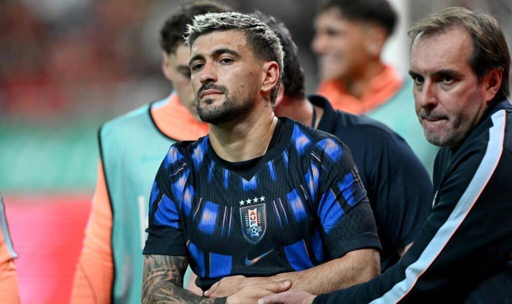 De Arrascaeta sufre una fractura y estará fuera del Flamengo