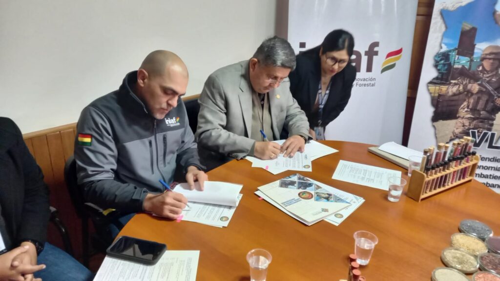Viceministerio de Lucha Contra el Contrabando y Iniaf unen esfuerzos contra el contrabando de semillas