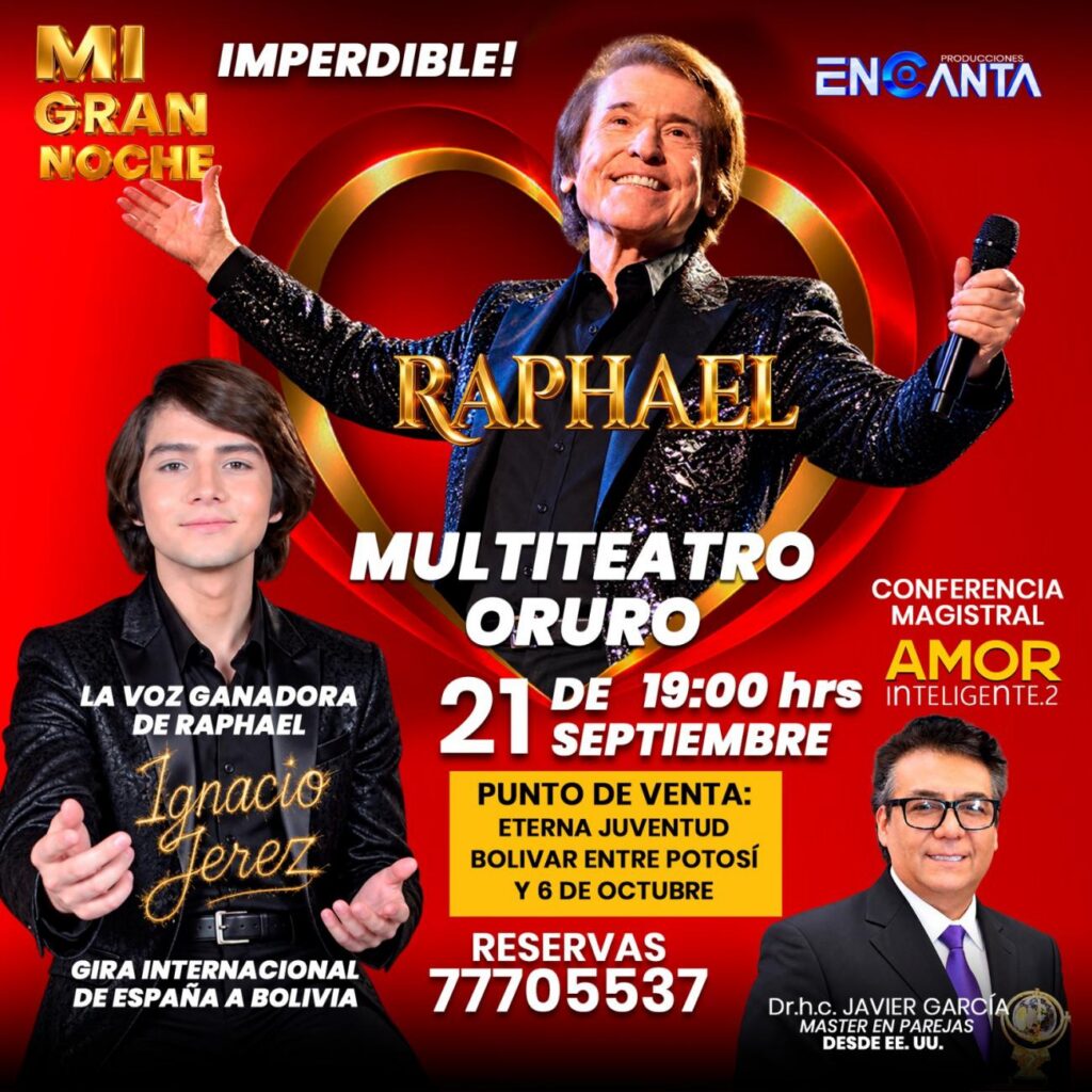 Javier García trae su conferencia ‘Amor Inteligente 2’ a Oruro este lunes