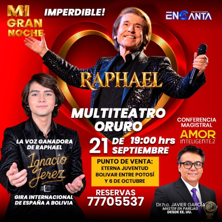 Javier García trae su conferencia ‘Amor Inteligente 2’ a Oruro este lunes