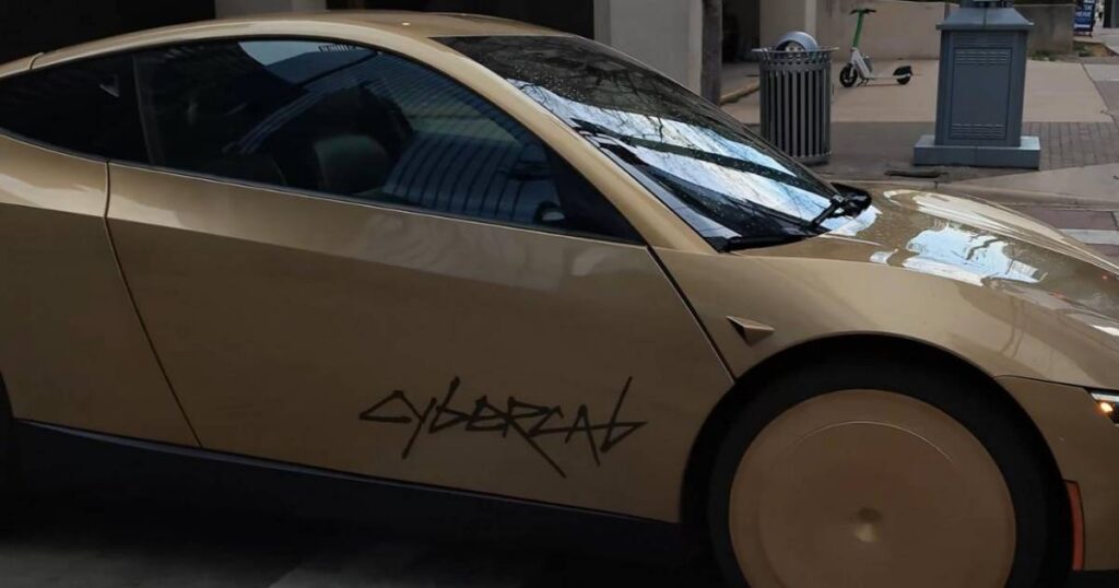 Tesla presenta su Cybercab, un taxi autónomo sin volante ni pedales
