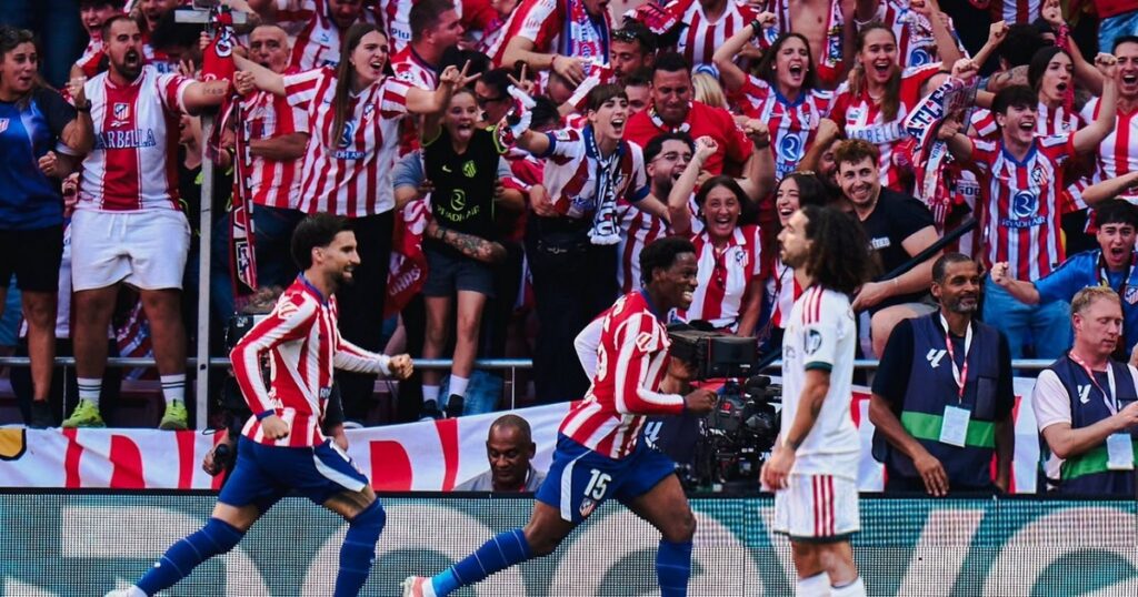 El Atlético se impone en el derbi y frustra al Real Madrid