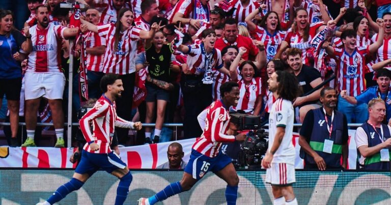 El Atlético se impone en el derbi y frustra al Real Madrid