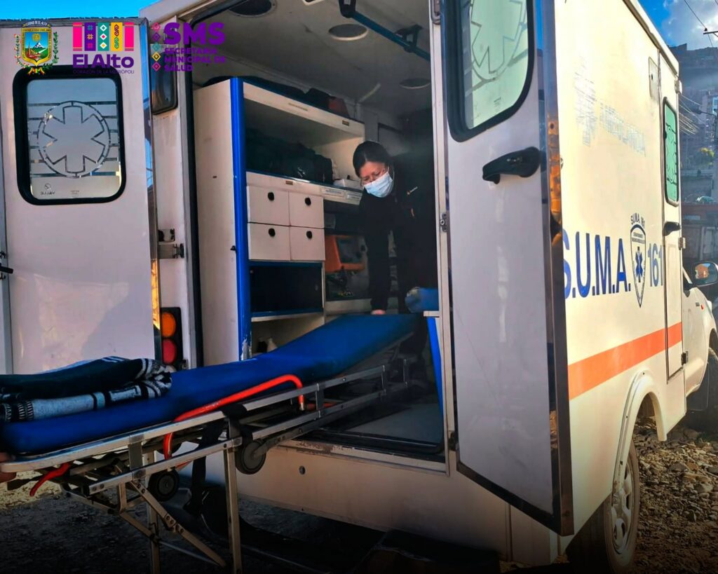 El Alto envía asistencia médica a Viacha tras explosiones