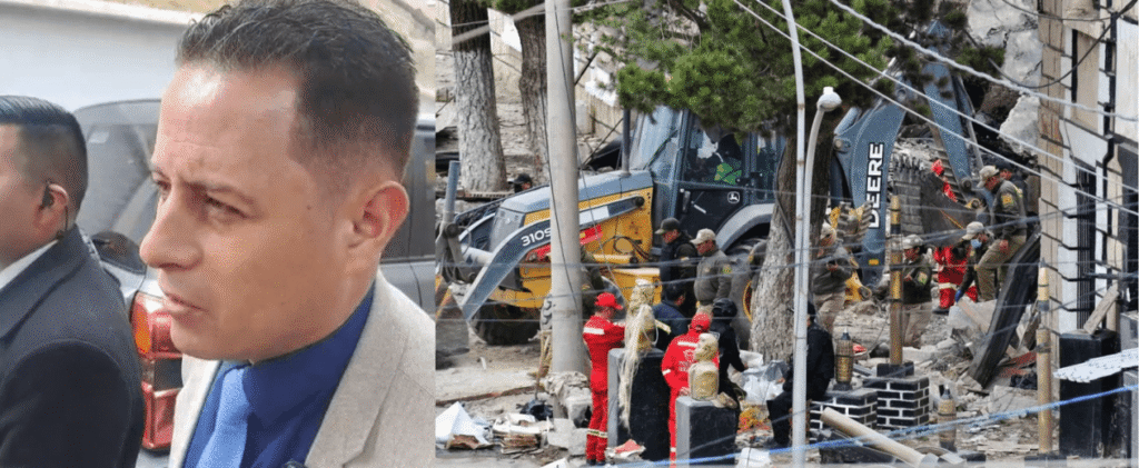 Vicepresidente se solidariza con familias de soldados en la morgue de Viacha