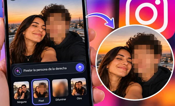 Instagram presenta "Pixel": una herramienta de IA para ocultar personas en tus historias
