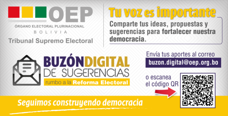 Ciudadanía podrá contribuir con propuestas para la reforma electoral a través de un buzón digital