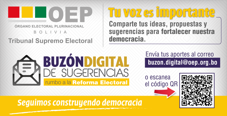 Ciudadanía podrá contribuir con propuestas para la reforma electoral a través de un buzón digital