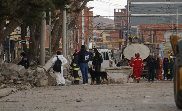Fiscalía espera informe sobre explosión en Viacha