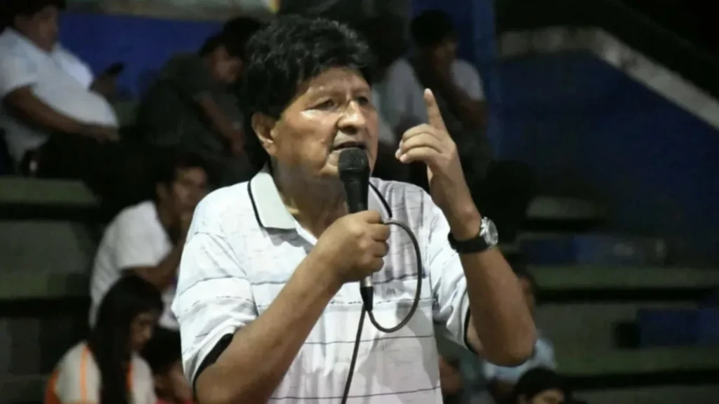 Evo Morales denuncia intento de contacto del Gobierno durante bloqueos