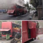 Autobús con oxígeno en Indonesia ayuda a damnificados por incendios