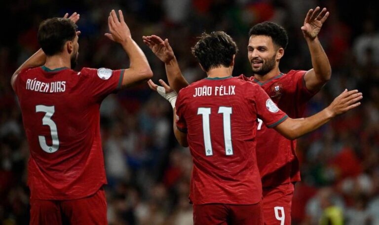 Portugal avanza a cuartos de final en la Liga de Naciones tras vencer a Noruega