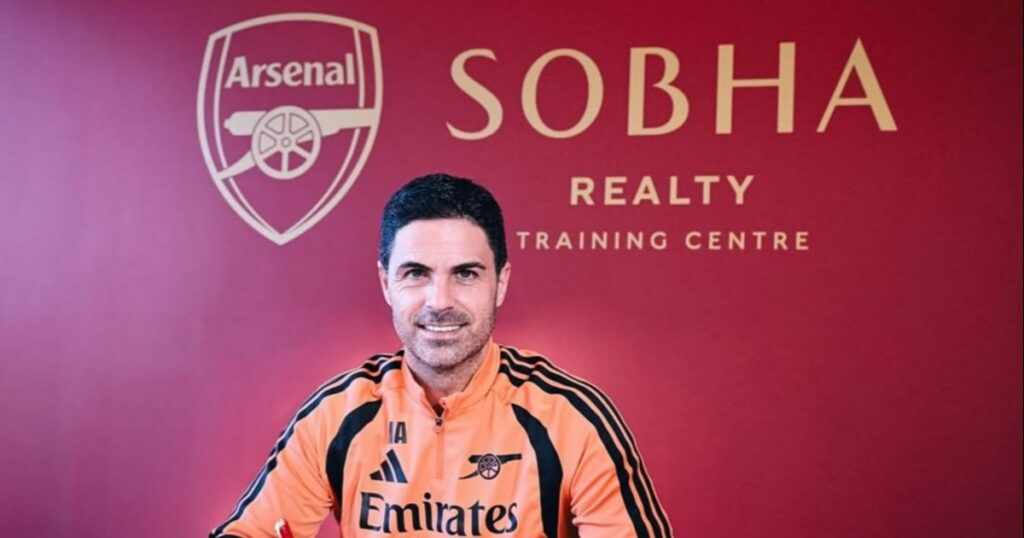Mikel Arteta sigue al mando del Arsenal hasta 2030