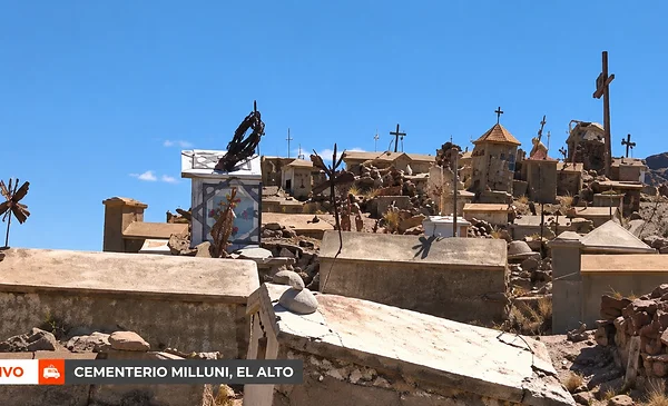 Preocupación en Milluni por prácticas de brujería en su cementerio