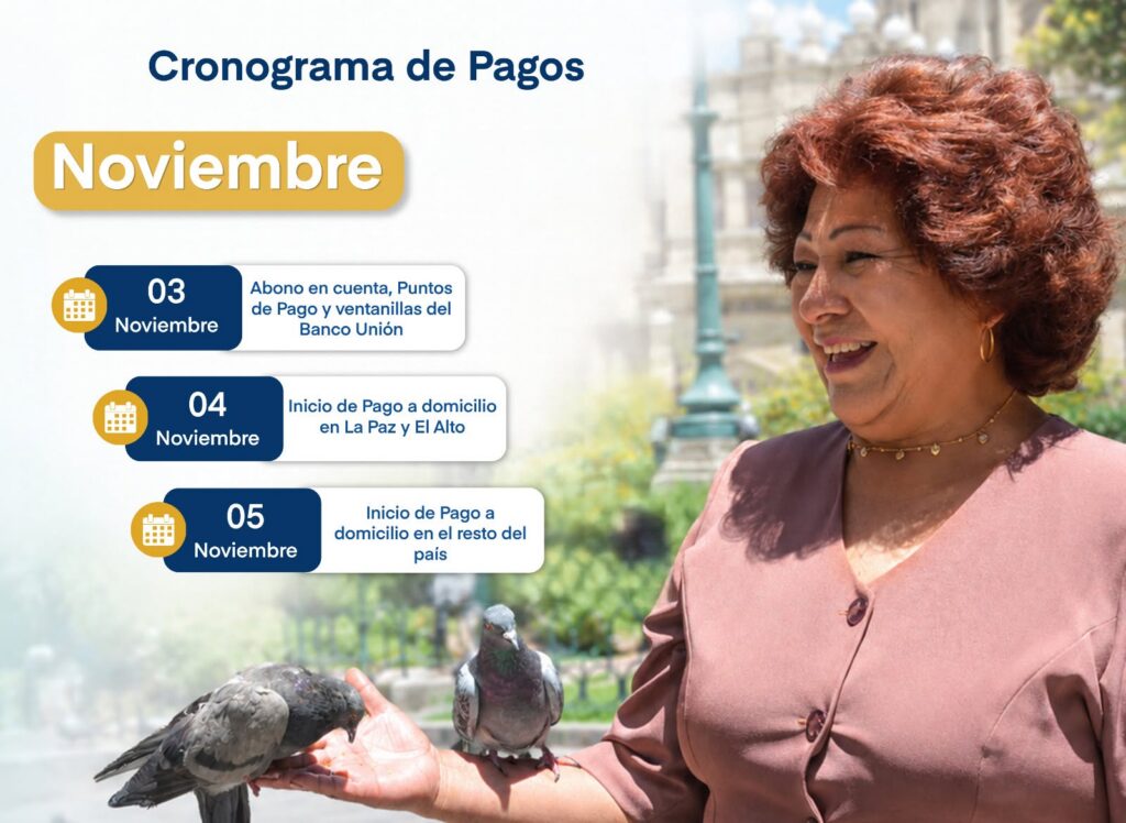 Senasir comenzará el pago de rentas el 3 de noviembre