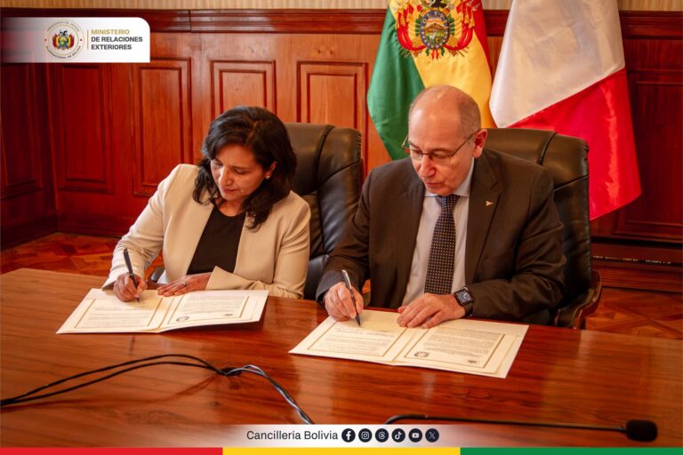 Bolivia e Italia establecen acuerdos para fortalecer la cooperación judicial