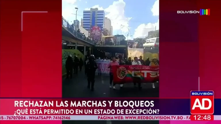Comprendiendo el estado de excepción en Bolivia