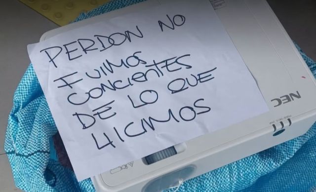 Recuperan CPU robada del Instituto de Gastroenterología en La Paz