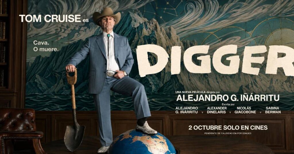 Tom Cruise se reinventa en "Digger", la nueva película de Iñárritu