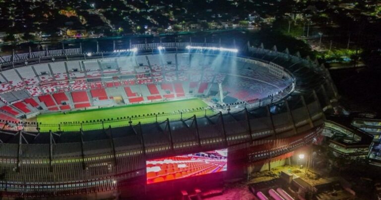 El Estadio Metropolitano de Barranquilla se prepara para la final de la Copa Sudamericana