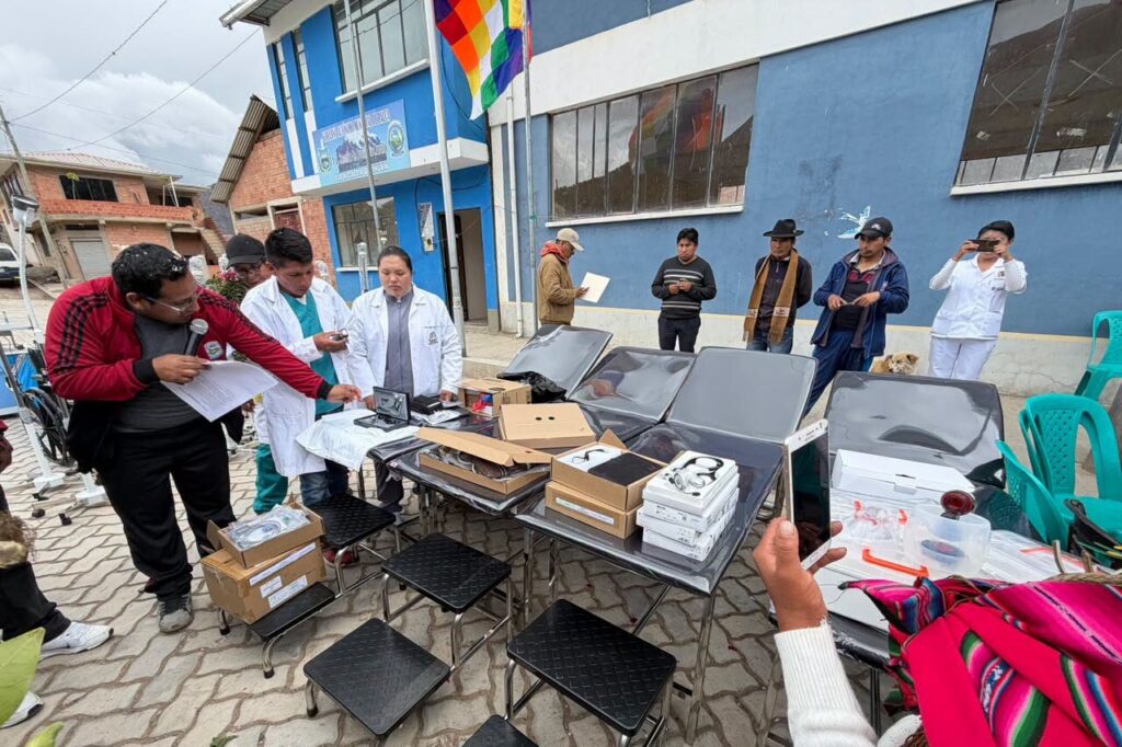 El municipio de Palca recibe nuevo equipamiento médico