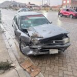 Accidente en la avenida del Diablo en Oruro deja tres personas heridas