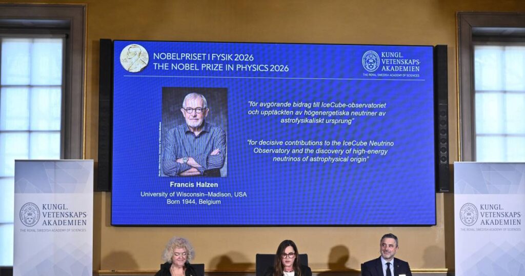 Francis Halzen, Nobel de Física por su investigación en partículas subatómicas