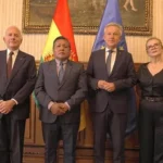Delegación europea visita La Paz para combatir el narcotráfico