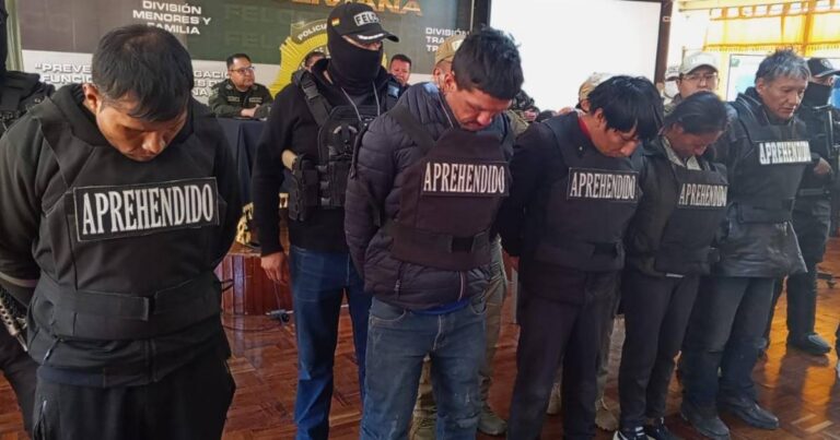Desarticulada banda de delincuentes que robó Bs 200.000 en El Alto